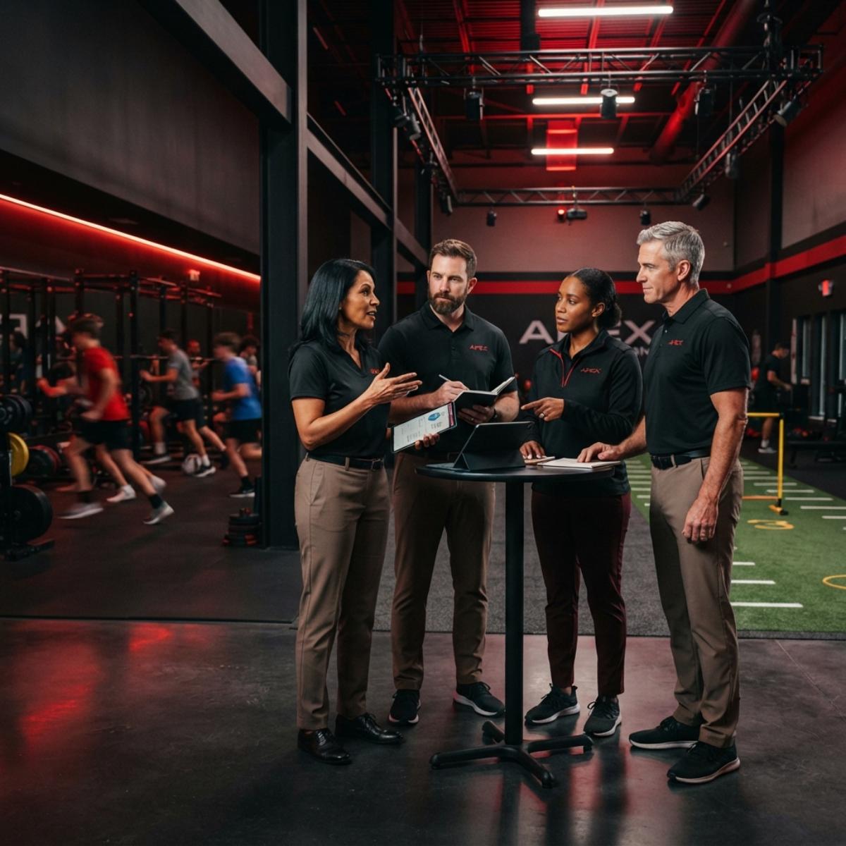 Leadership and organisational structure at Apex Athletes Academy