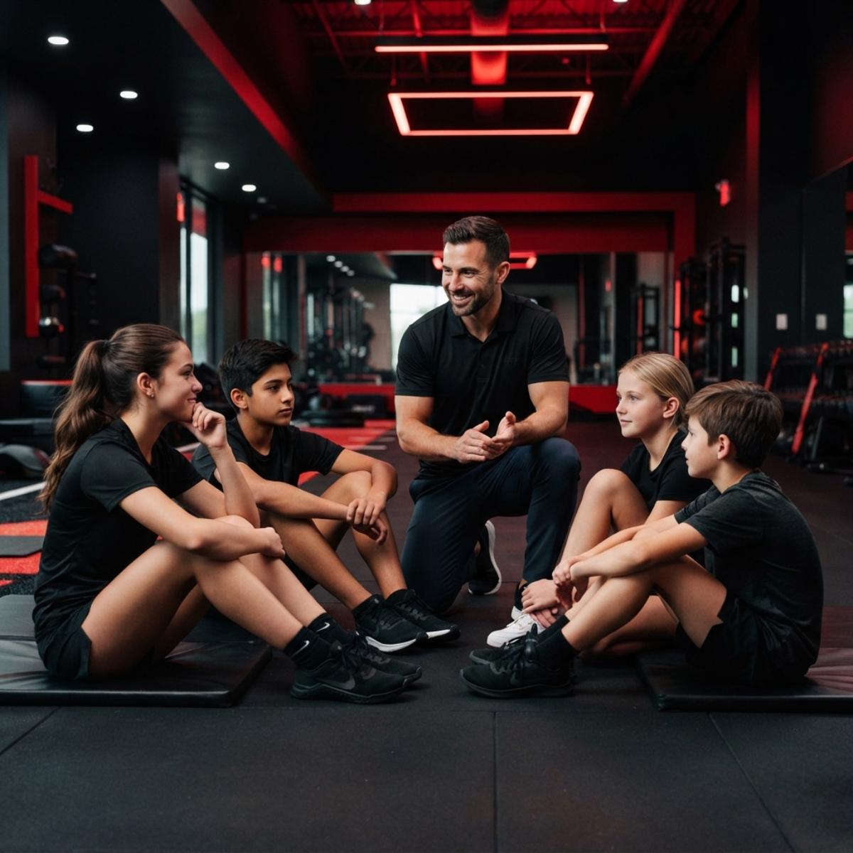 Positive coaching environment supporting athlete confidence at Apex
